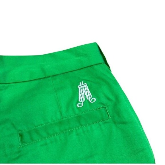 Royal and Awesome Men`s Golf Shorts Greenside Green - Size 30 - Bright - Preppy - Picture 2 of 9